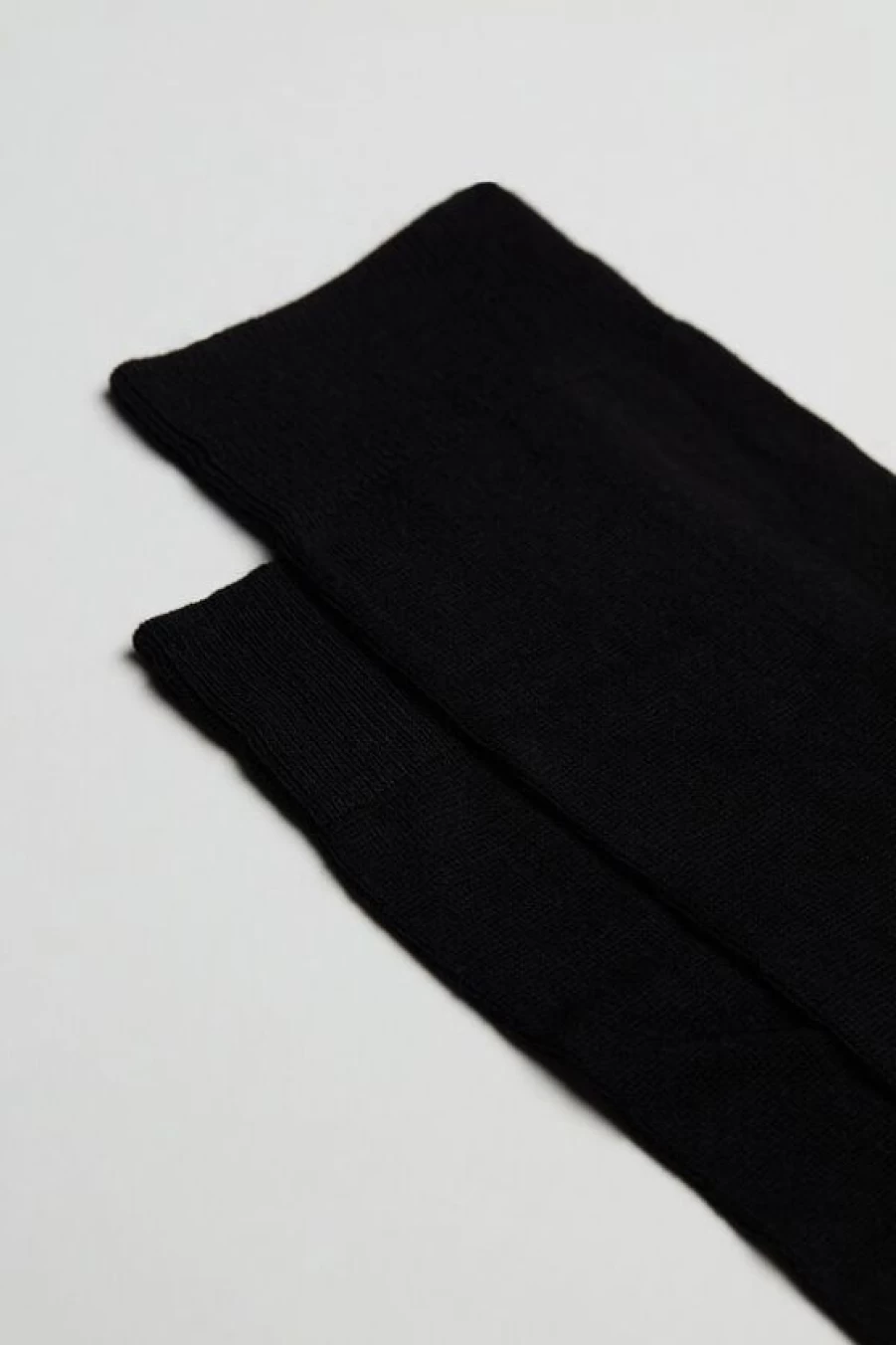 Calzedonia Men's Black Cashmere Crew Socks - Soft Luxury Winter Socks