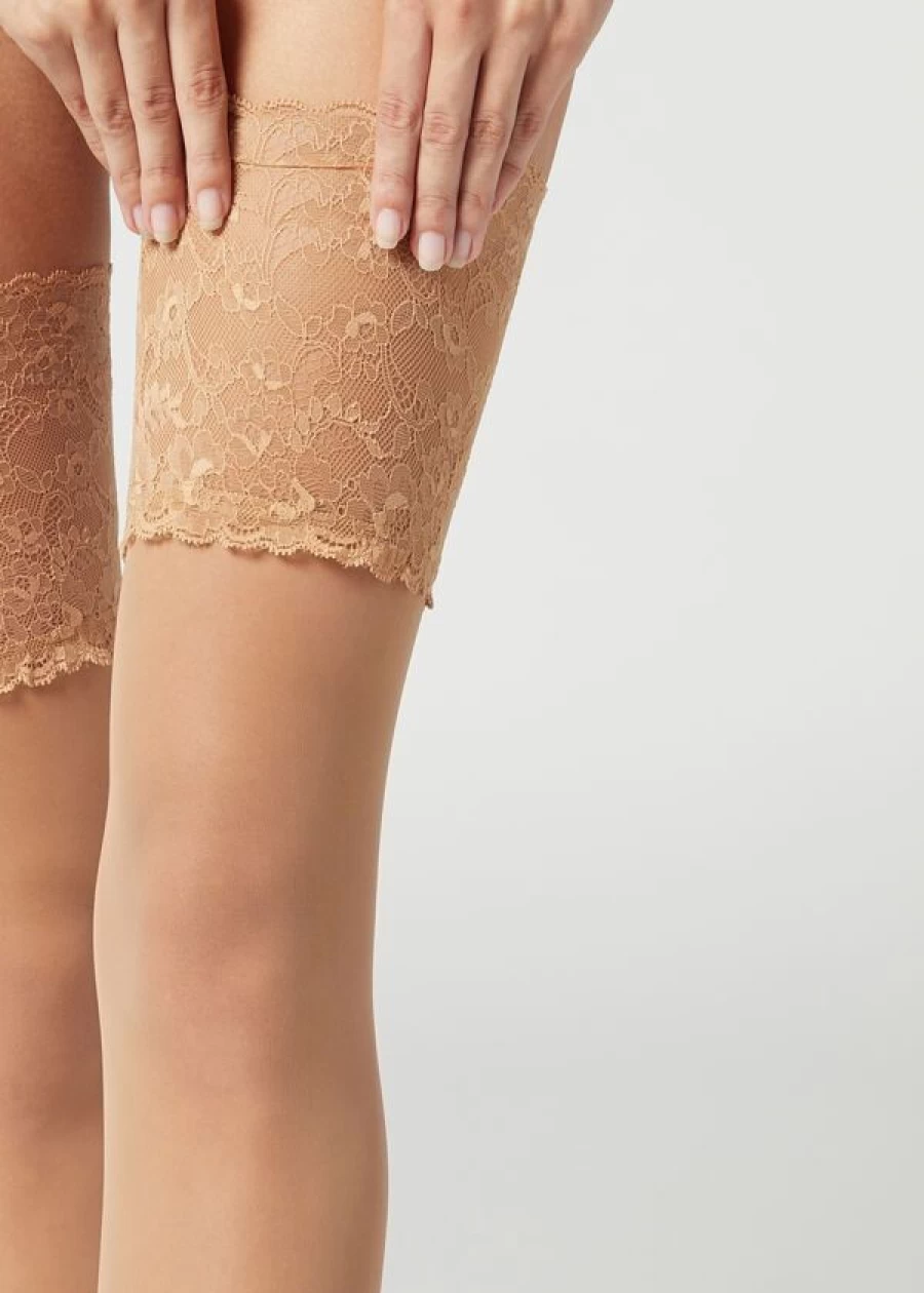 Calzedonia 20 Denier Opaque Hold-Ups in 3281 Nude 3 Silk