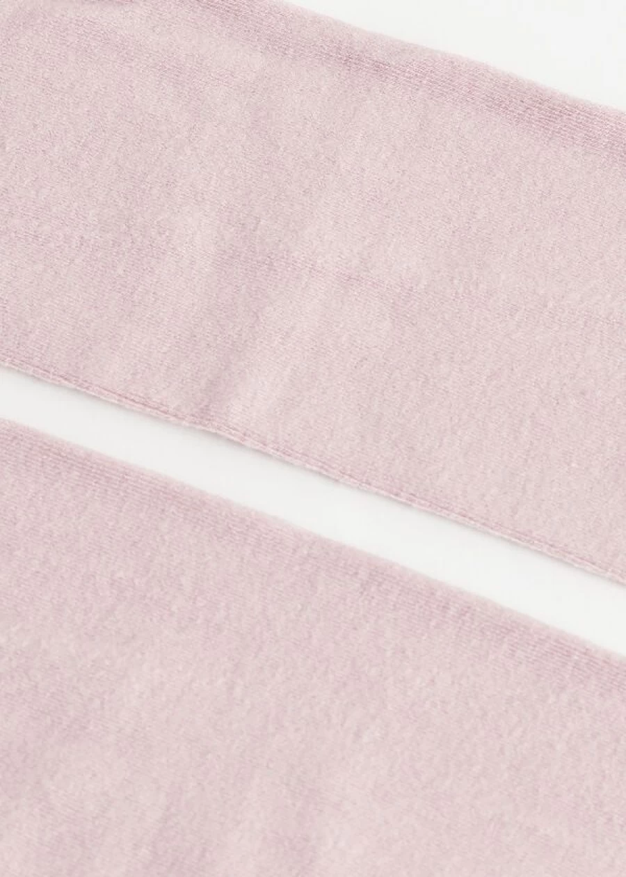 Calzedonia Girls' Vintage Pink Cashmere Super Opaque Tights for Warmth & Comfort