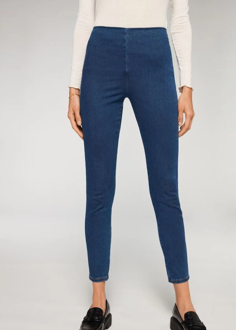 Calzedonia High-Waist Skinny Denim Leggings in 3210 - Blue Denim for Women