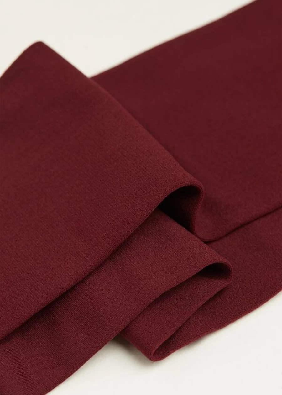 Calzedonia Girls' 50 Denier Soft Touch Tights in 2240 Wine Red Purple